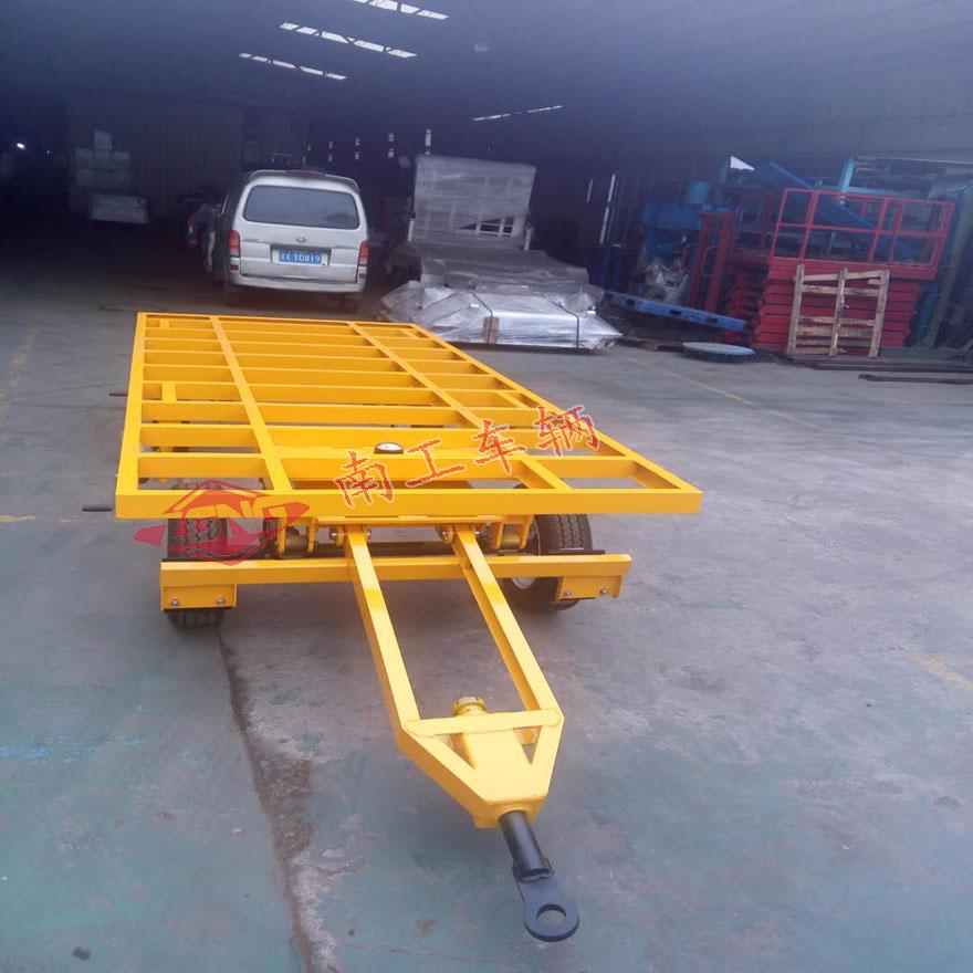 2T骨架式平板拖車 無(wú)動(dòng)力全掛式拖車
