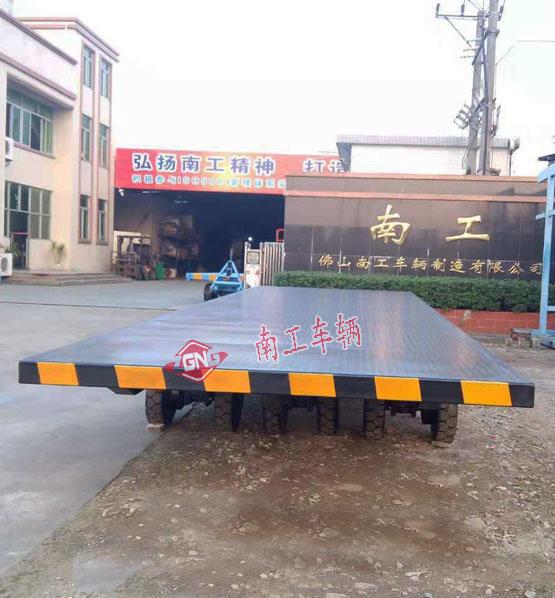 平板車 20噸無(wú)動(dòng)力全掛型平板拖車