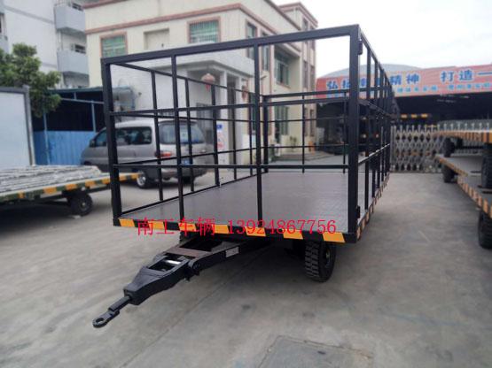 5噸護(hù)欄型平板車 黑色