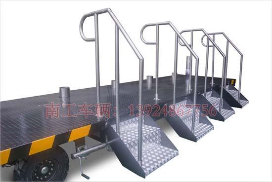 移動(dòng)廁所拖車 移動(dòng)廁所平板車底盤(pán)