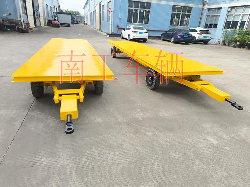 5噸工業(yè)平板拖車(chē) 牽引式全掛工具拖車(chē)