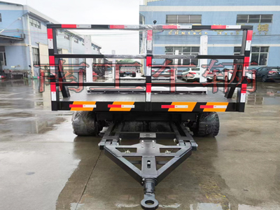 30T重型平板拖車(chē) 帶活動(dòng)插裝立柱工具拖車(chē)2I.jpg